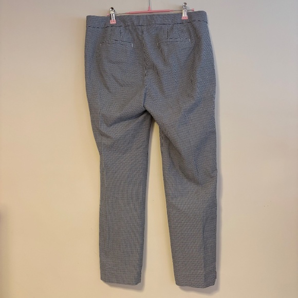 Talbots Black and White Checkered Ankle Pants - Picture 3 of 4